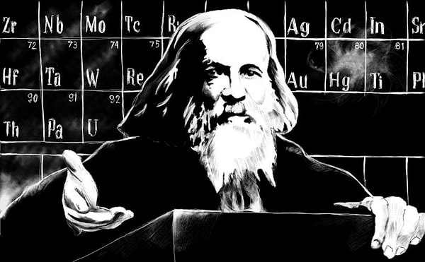 9. Шестым элементом в периодической таблице Менделеева идет...