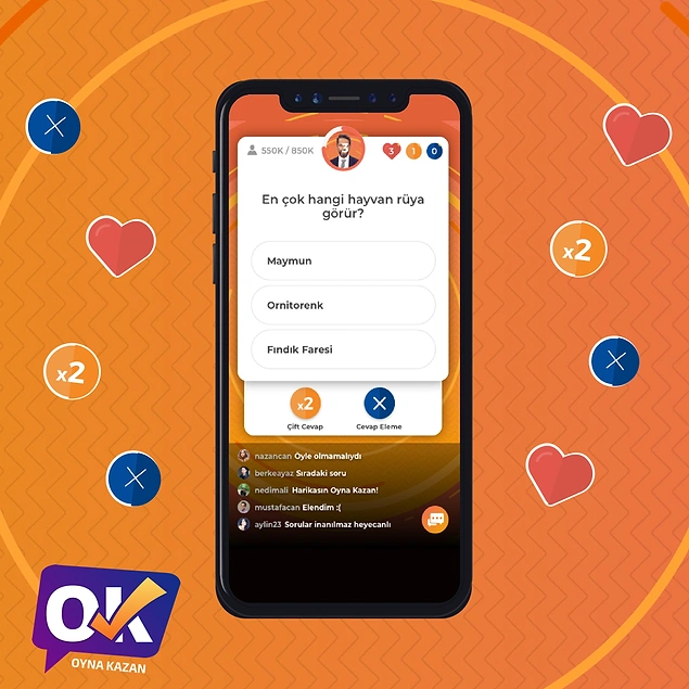 Bu yarışmada gani gani joker var!