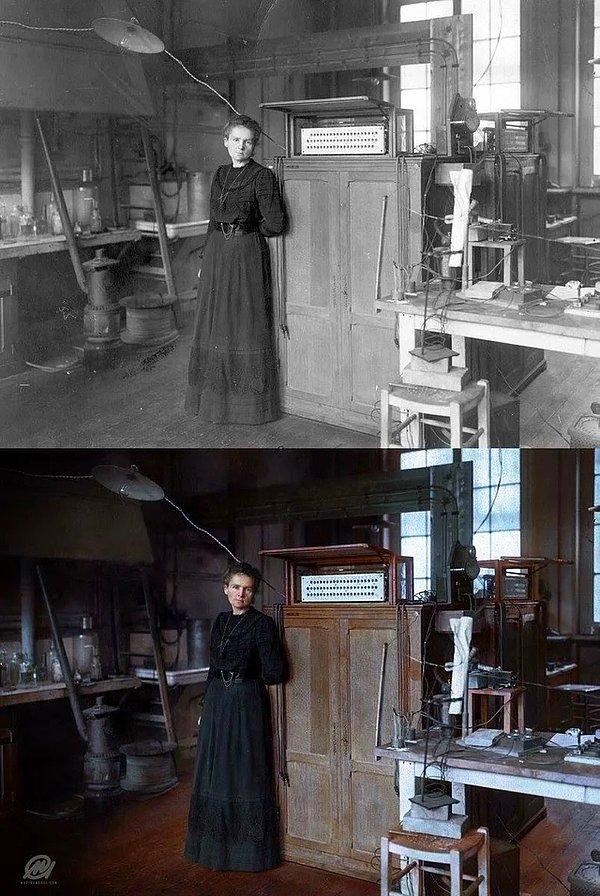 9. Marie Curie, 1912.