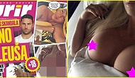 Tosic'in Eşi Jelena Karleusa'nın Başka Bir Futbolcuya Yolladığı Çıplak Fotoğraflar Ortalığı Karıştırdı!