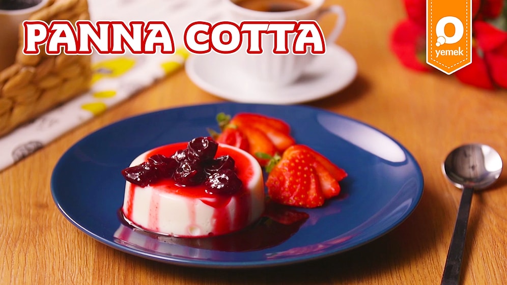 İtalyan Mutfağının En Tatlısı! Panna Cotta Nasıl Yapılır?
