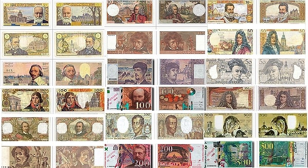 9. Из чего состоит один французский франк?