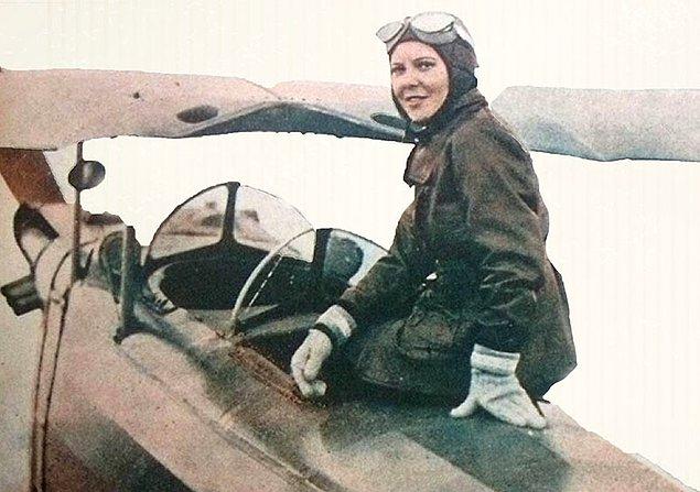 13. Dünyanın ilk kadın savaş pilotu kimdir?
