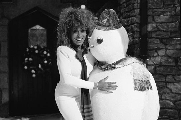 17. 1980 yılında Tina Turner ve "Frosty the Snowman"