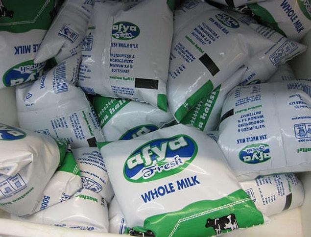 11. Kenya – one bag of milk (500 mL, or about two cups)