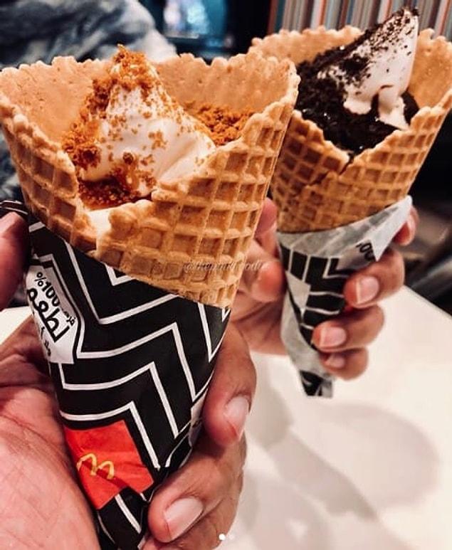 14. United Arab Emirates – three ice creams from McDonald's