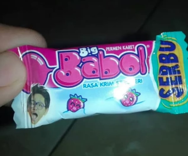 19. Also in Indonesia – 67 pieces of bubble gum