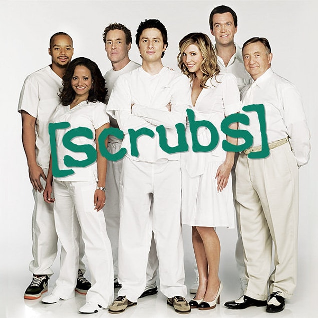 5- Scrubs - IMDb 8,4