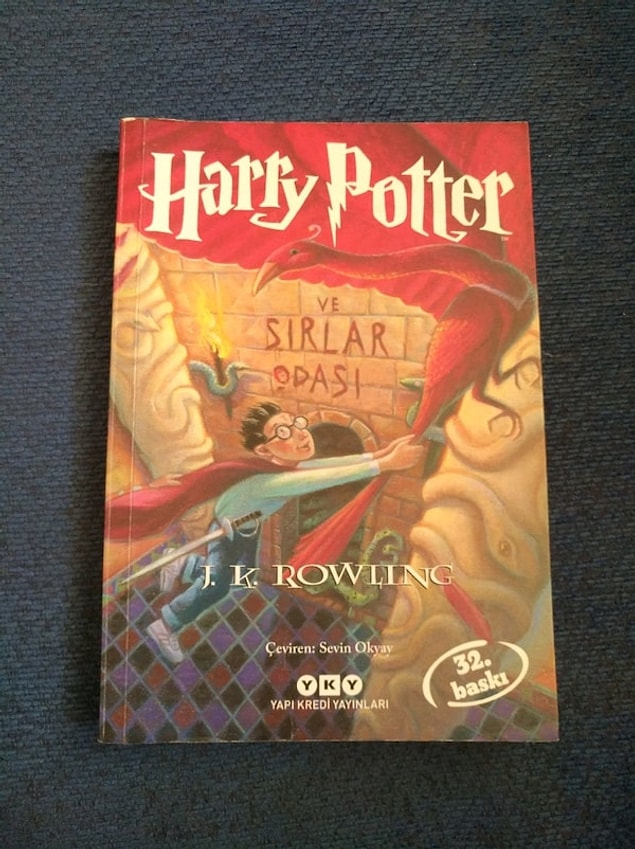 5- J. K. Rowling - Harry Potter ve Sırlar Odası