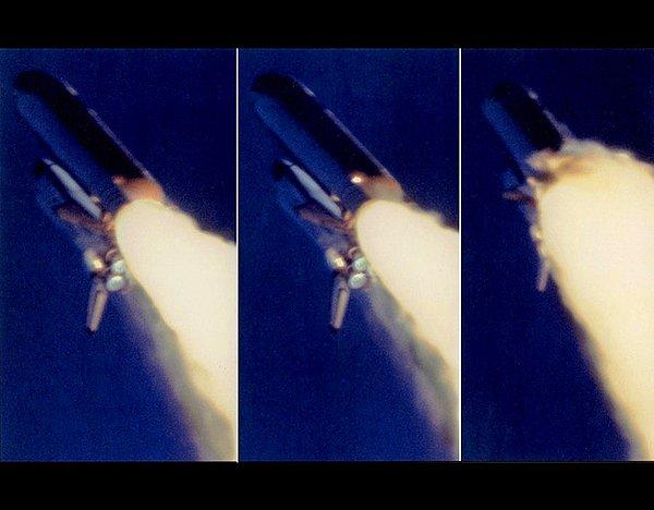 24. Bu uzay mekiği Challenger, yedi kişilik mürettebatın ölümüne neden olmuş, havaya uçmuştu.