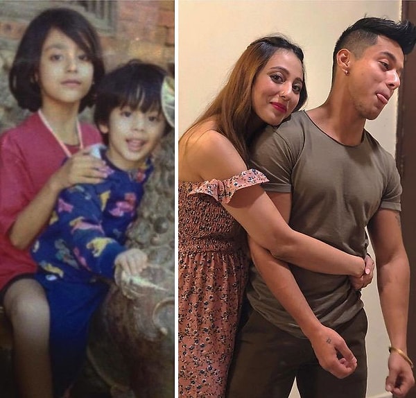 15. Брат и сестра по прошествии 10 лет