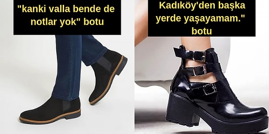 Giyilen Bot Modellerine Göre Tam Ayarında 13 Karakter Analizi