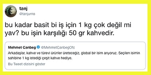Açacağı Kahveci İçin İsim Arayan ve Bulana Bir Kilo Kahve Ödülü Koyan Gence Gelen Birbirinden Eğlenceli Cevaplar