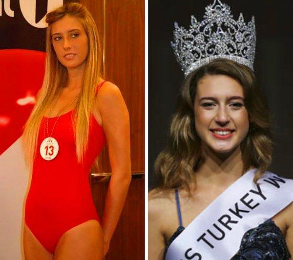 Ayrıca her iki isim de aynı yaşta Miss Turkey'e katıldı.
