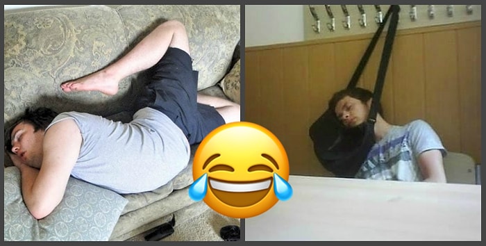 Когда сон сильнее: забавные фото спящих людей, которые заставят нервничать страдающих бессоницей
