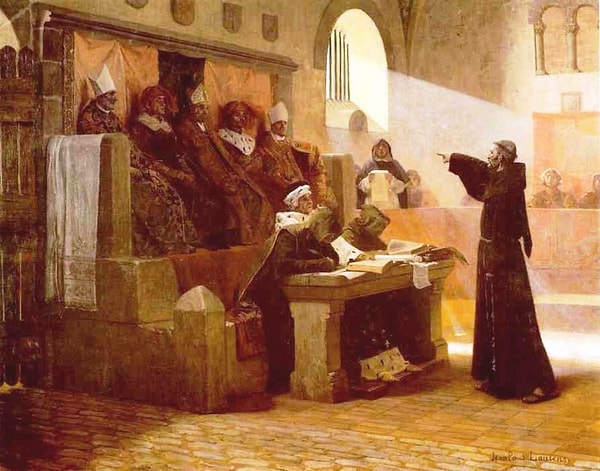 8. Какое устройство применялось во время инквизиции?