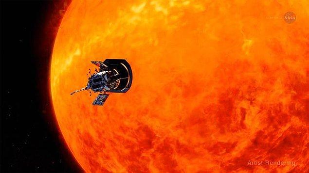 4 Nisan ve 1 Eylül: NASA'nın 1.5 milyar dolarlık Solar Araştırma Aracı Güneş'e giderek daha da yaklaşıyor.