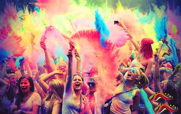 Фестиваль красок в Индии!