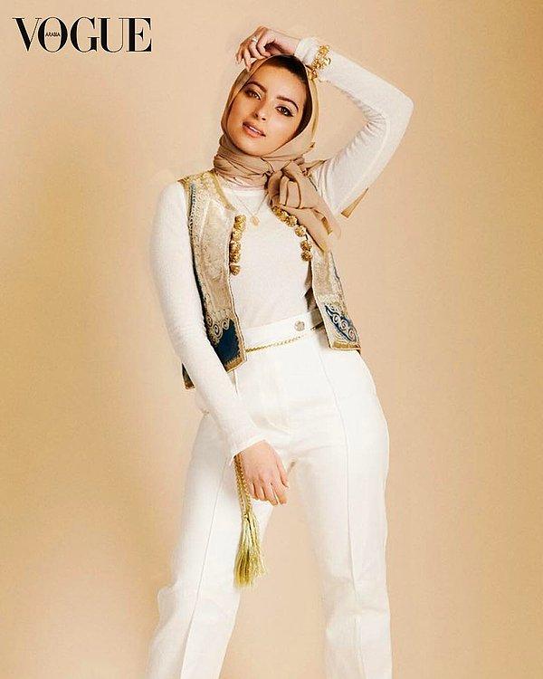 Bu hatanın ardından Noor Tagouri, Vogue Arap versiyonunda dört sayfalık bir çekimde yer aldı.