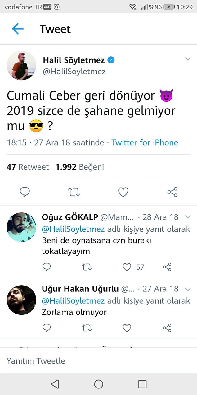 14. Pek şahane geliyormuş gibi durmuyor! 😆