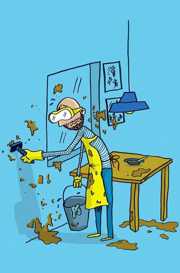 10. Накормить ребенка не так трудно, как потом соскребать со стен то, что он не захотел есть