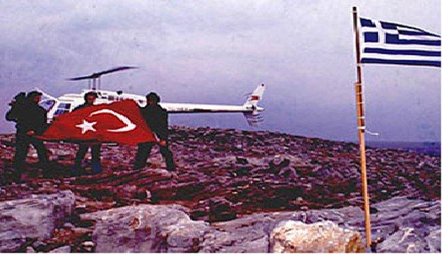 1996: Kardak Kayalıkları