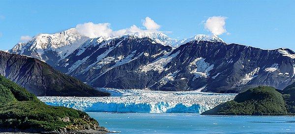 7. Alaska anakarasının tek bir zaman dilimi bulunmasından dolayı 8 Ağustos günü Alaska'nın kuzeybatısında bir günde iki kez güneş batar.