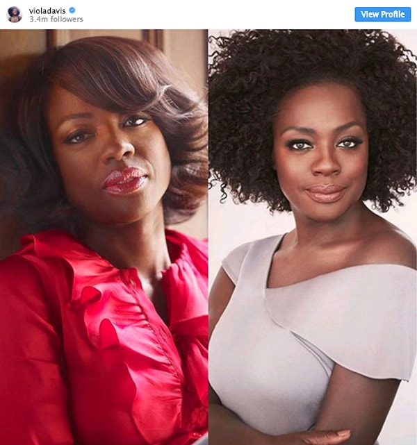 13. Виола Дэвис: изменились только волосы