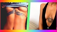 Sizi Rihanna Yapmasa da Onun Kadar Havalı Görünmenizi Sağlayacak 25 Meme Altı Dövmesi