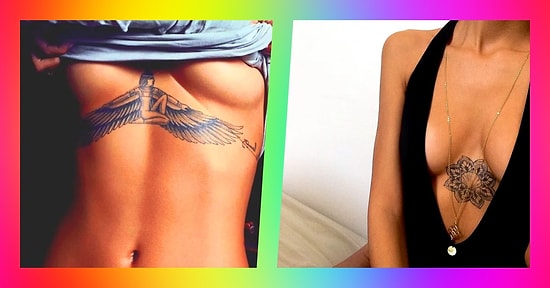 Sizi Rihanna Yapmasa da Onun Kadar Havalı Görünmenizi Sağlayacak 25 Meme Altı Dövmesi