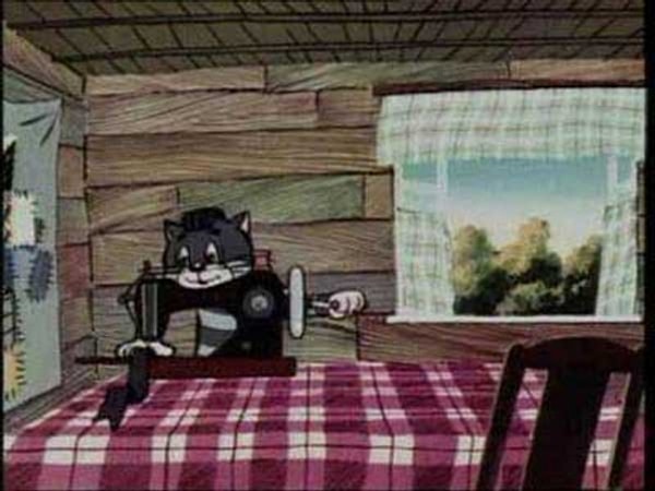 9. Матроскин - правша, а швейной машинкой пользуется для левшей