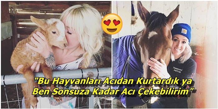 Güzel Şeyler de Oluyor! Hayvanlara Alerjisi Olmasına Rağmen Bir Barınak Kurup İhtiyacı Olan Bütün Canlılara Bakan Kadın