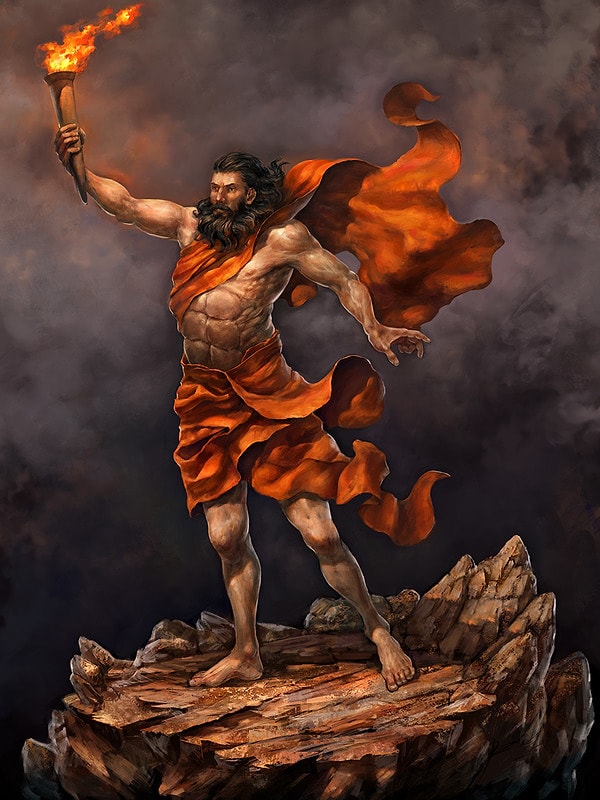 10. Кем приходился Прометей Пандоре?