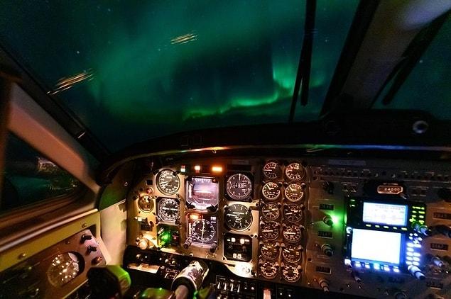 24. Being a pilot in northern Canada...