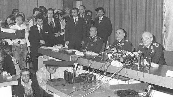1981: Genelkurmay Sıkıyönetim Askeri Hizmetler Koordinasyonu Başkanlığı bildirisi.