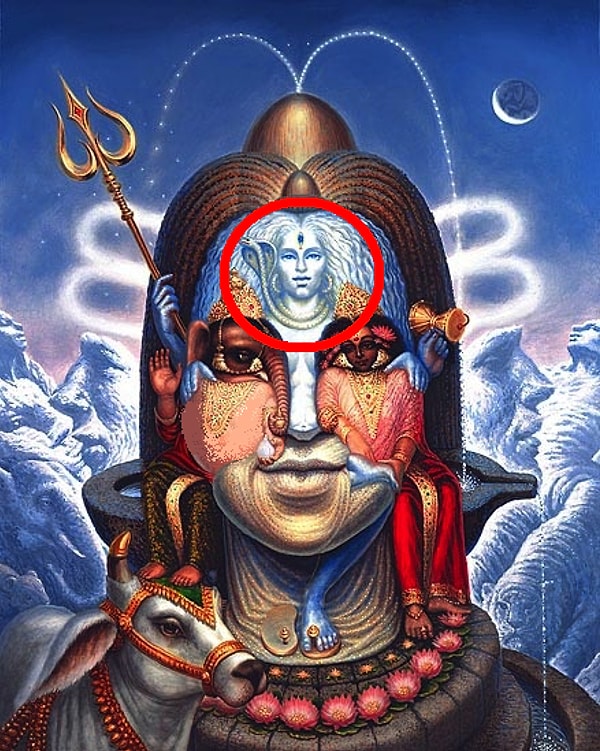 4. Если вы увидели лицо со змеей: