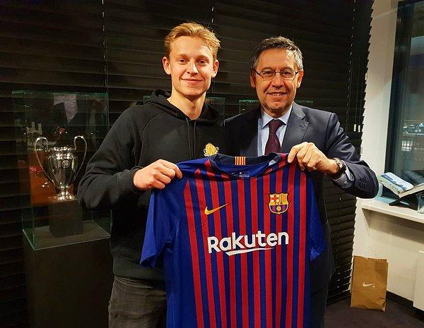 Frenkie de Jong ➡️ Barcelona - [75 milyon euro]