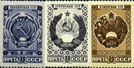 Тест: Вы сделаны в СССР, если сможете угадать все союзные республики по их маркам