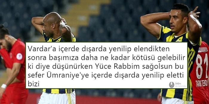 Türkiye Kupası'nda Ümraniyespor'a Elenen Fenerbahçe'de Taraftarlar İsyan Bayrağını Çekti