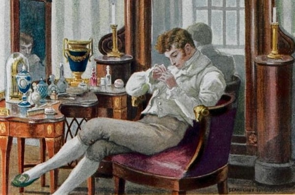 3. Во что Онегин играл сам с собой в доме своего дяди?