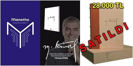 Rekor! Yılmaz Özdil'in Mustafa Kemal Kitabı 28 Bin TL'ye Manetho Üzerinden Satıldı!