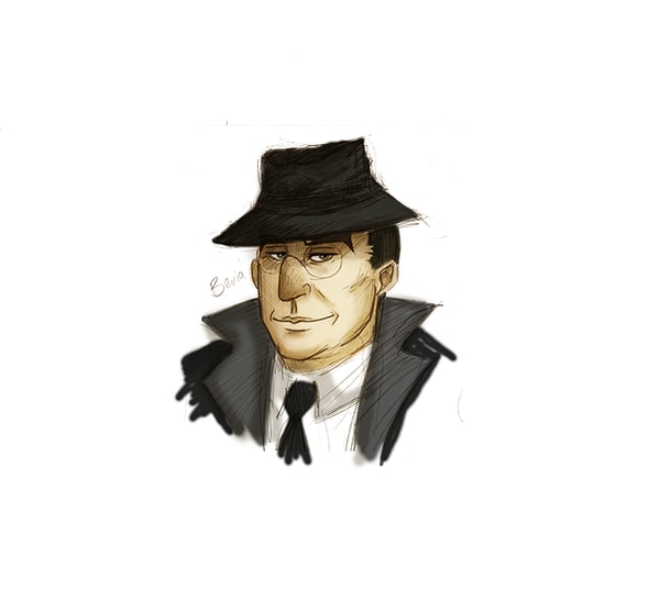 10. Кто изображен на этом шарже?