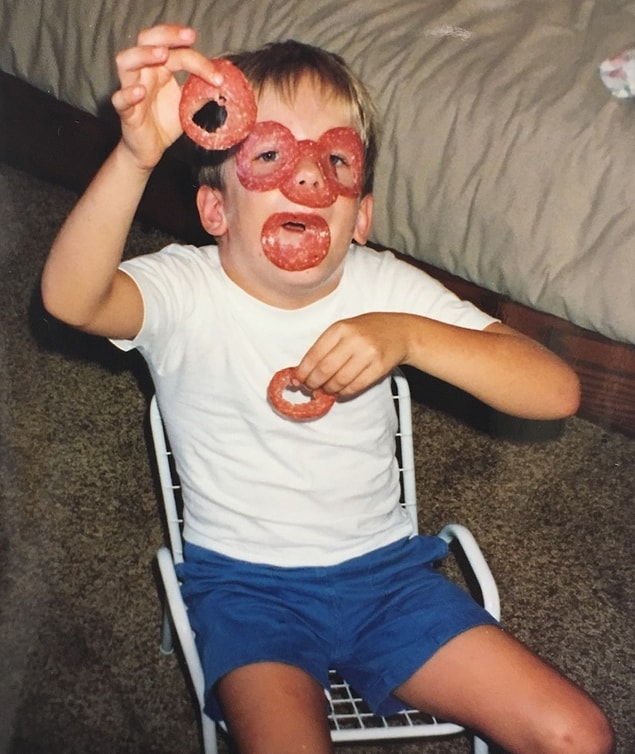 12. “Apparently, I liked salami.”