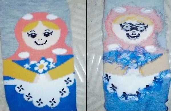 2. Вот что скрывается на изнанке носка!