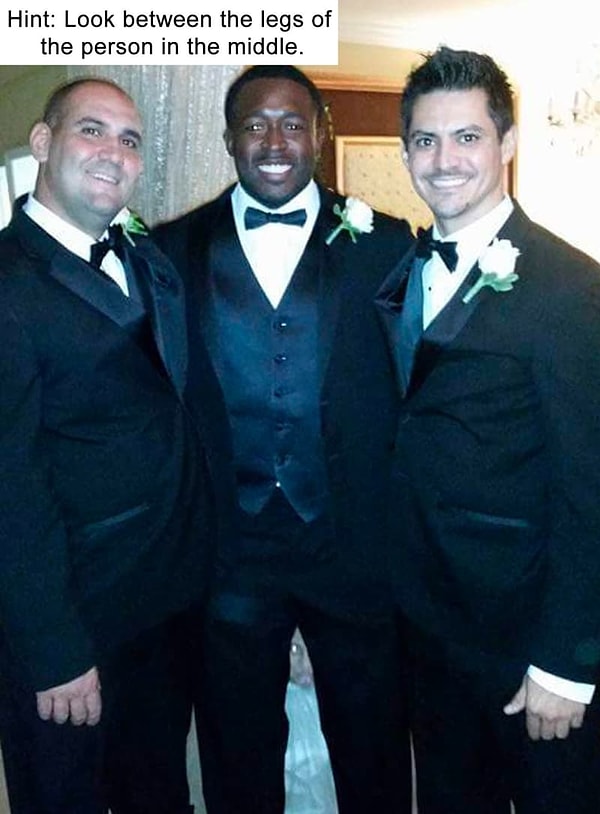 5. Фото, которое выглядит абсолютно нормальным, пока не уделять внимания деталям.