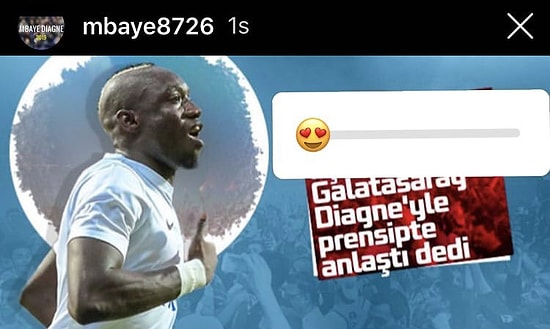 Süper Lig'in Gol Kralı Diagne'nin Galatasaray Paylaşımı Taraftarları Heyecanlandırdı