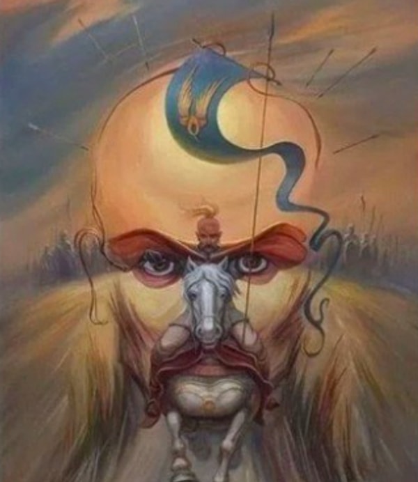 Что первым делом вы увидели на этой картинке?