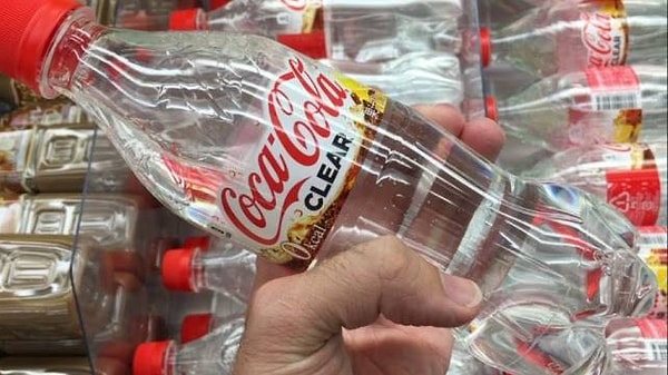 4. Прозрачная кола, которая содержит ноль калорий.