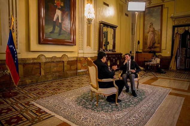 "Bay Maduro, Öncelikle nasılsınız? Bugünlerde nasıl hissediyorsunuz?"