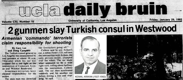 1982: Kemal Arıkan Suikasti.